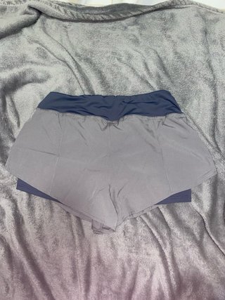 Gymshark Shorts Dobles Grises Talla M