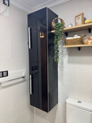 Columna Baño Salgar - Bisagras freno y cristal