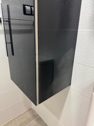 Columna Baño Salgar - Bisagras freno y cristal