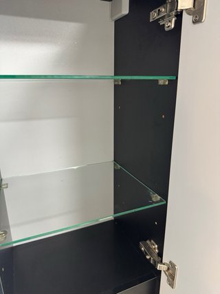 Columna Baño Salgar - Bisagras freno y cristal