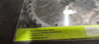 Disco sierra circular para madera y aluminio 230mm