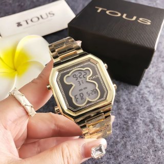 Reloj Tous Dorado y Negro