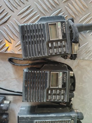 2 x Yaesu FT-23R Walkie Talkies