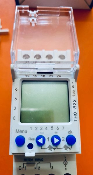 Temporizador Digital Programable 16A THC-822