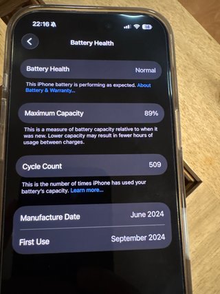 iPhone 16 Pro 256 GB Rosa + funda apple magsafe