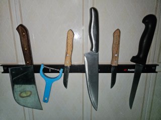 3 Barras imundas para herramientas o cuchillos