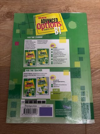 Advanced Options B1 Sts 2023