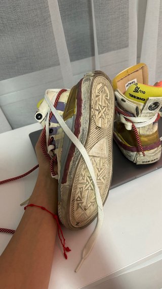Zapatillas Diesel Talla 36 Edición limitada .