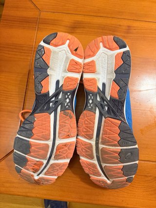 Zapatillas Asics Kayano Talla 47 Azul Naranja