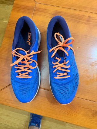 Zapatillas Asics Kayano Talla 47 Azul Naranja