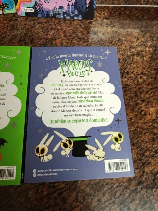 Libros Anna Kadabra y Marcus Pocus