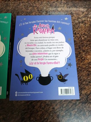 Libros Anna Kadabra y Marcus Pocus