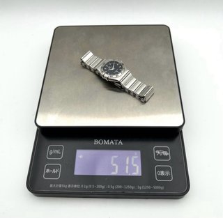 Omega Constellation Manhattan Unisex Negro/Plata