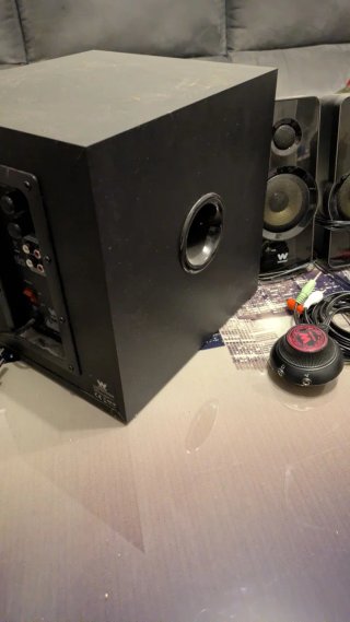 Altavoces Woxter 2.1 Negro