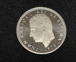 Moneda proof 5 pesetas 1975 estrella 77