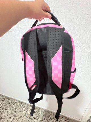 Mochila Rosa Diseño Tiburón