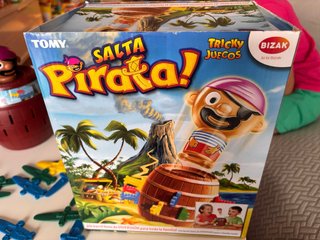 Juego Salta Pirata! Bizak