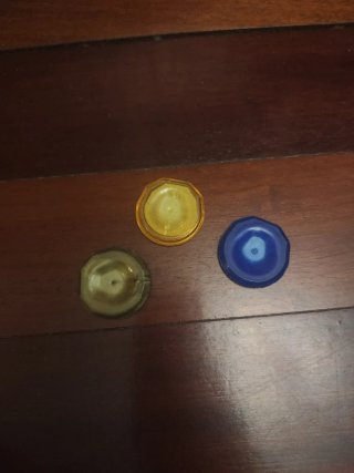10 Tazos Pokémon Waps Nox y Rollers