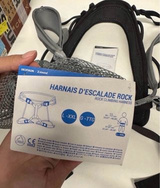 Arnés Escalada Rock Decathlon Talla L-XXL