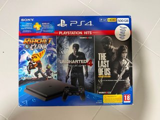 PS4 Slim Sony Negra