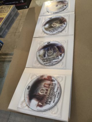 7 DVDs Patrimonio de la Humanidad