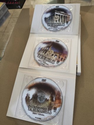 7 DVDs Patrimonio de la Humanidad