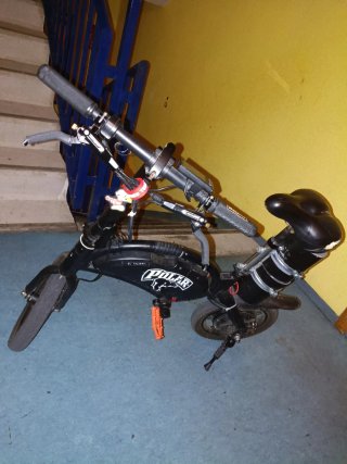 Bicicleta Eléctrica Dyu D3 Modificada