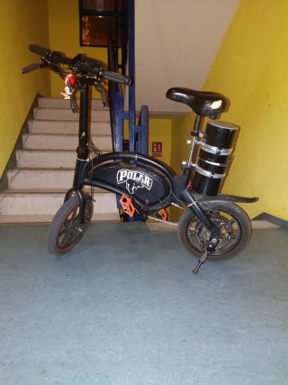 Bicicleta Eléctrica Dyu D3 Modificada