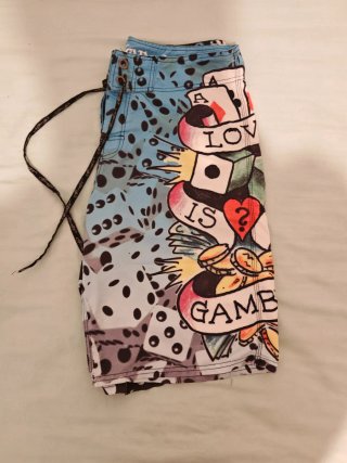 Ed Hardy Shorts Playeros Originales Vintage