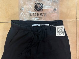Pantalón Loewe Algodón Negro