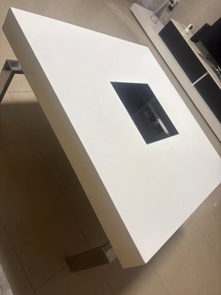 Modulo de comedor , mesa con 5 sillas y mesa pequ.