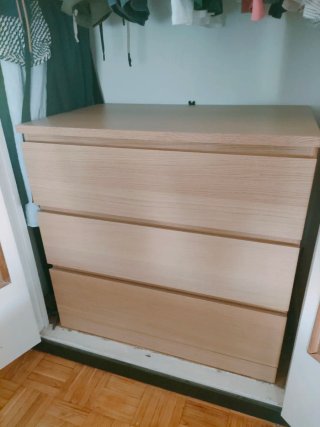 Cajonera Ikea 3 cajones madera