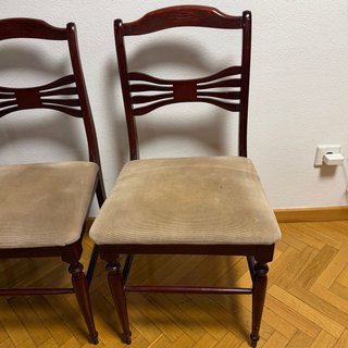 Juego 4 Sillas Comedor Madera Vintage Clásicas