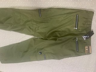 Pantalones cargo verdes Gizbo