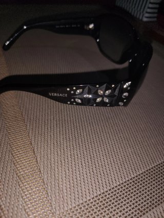 Gafas Versace Mujer Negras/Grises Seminuevas