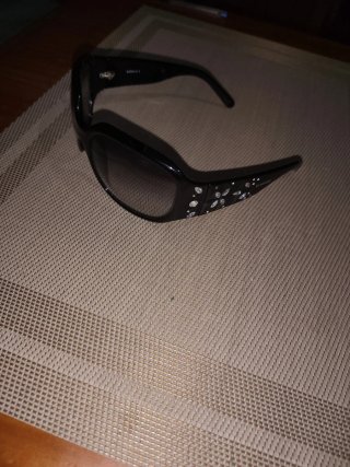 Gafas Versace Mujer Negras/Grises Seminuevas