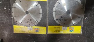 2 Discos Sierra Circular Metal Duro 230mm