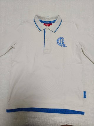 2 polos manga larga H.Caridad T.10