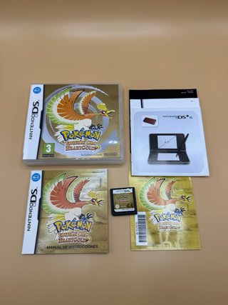 Pokémon Oro Heartgold + Pokéwalker Nintendo DS