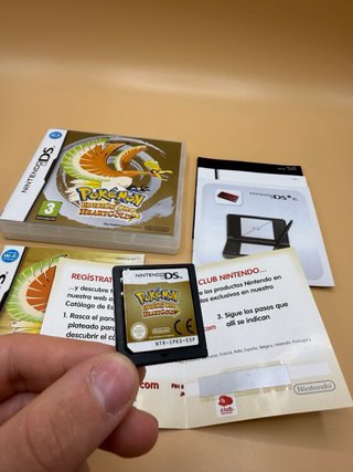 Pokémon Oro Heartgold + Pokéwalker Nintendo DS
