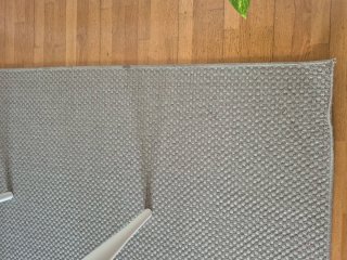 Alfombra gris 178x273cm