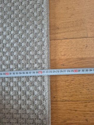 Alfombra gris 178x273cm