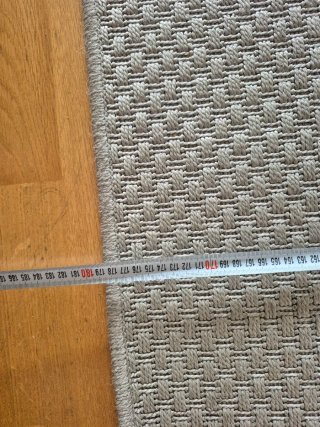 Alfombra gris 178x273cm