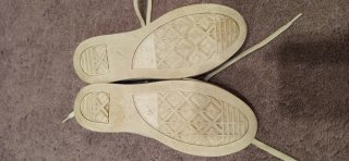 Converse Talla 35 Azul y Blanco