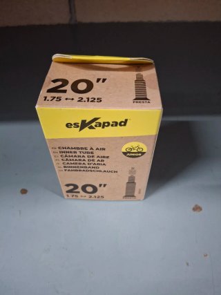 Cámara de aire Eskapad 20 Presta