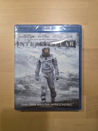 Blu-ray Interstellar precintado