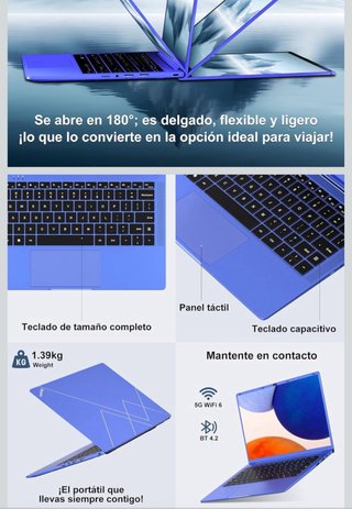 Portátil 14” Intel N5095 8GB RAM+256GB •PRECINTADO