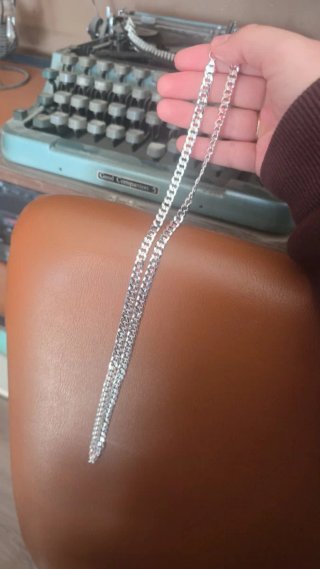 Conjunto de cadenas unisex.
