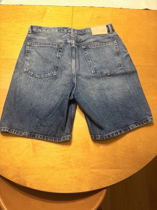 Bermudas Zara Talla 42 Azul Marino