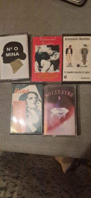 Musicassette Mina venditti miste